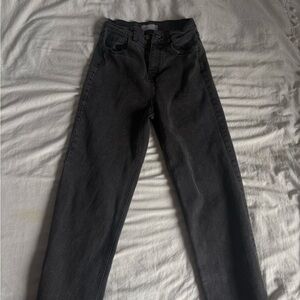 Ardene Women's Black Straight Jeans